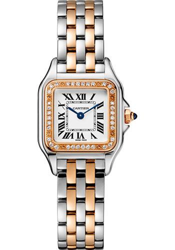 Cartier Panthere de Cartier Watch 22 mm Steel And Pink Gold Case D