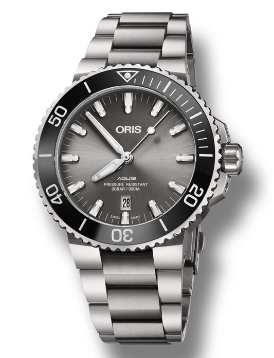 Oris Diving  Aquis Titanium Date - 01-733-7730-7153-07-8-24-15PEB