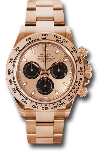 Rolex Everose Gold Cosmograph Daytona 40 Watch - Pink Index Dial - 116505 pbk