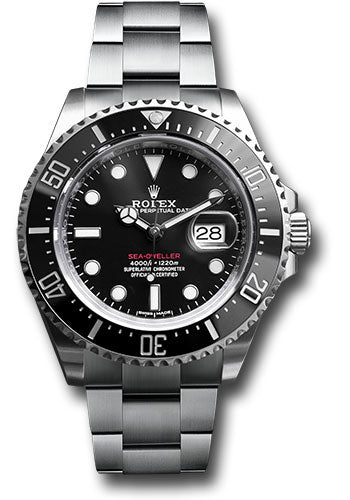 Rolex Sea-Dweller 43 Watch - Black Dial - 126600
