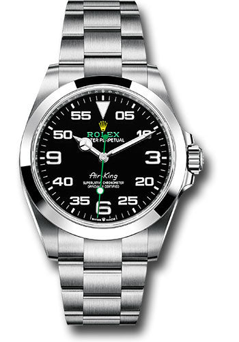 Rolex AirKing 126900 Black Arabic Dial 40mm Stainless Steel