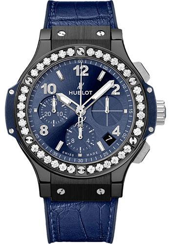 Hublot Big Bang Ceramic Blue Diamonds Watch-341.CM.7170.LR.1204