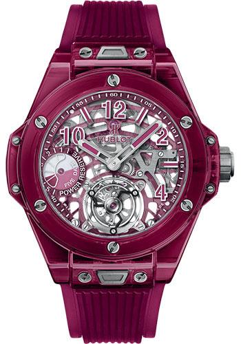 Hublot Big Bang Tourbillon Power Reserve 5 days Red Sapphire Watch - 45 mm - Sapphire Crystal Dial Limited Edition of 30-405.JR.0120.RT