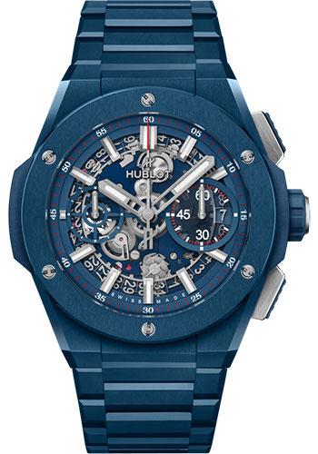 Hublot Big Bang Integral Blue Ceramic Watch - 42 mm - Blue Skeleton Dial-451.EX.5123.EX