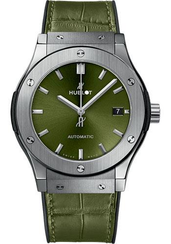 Hublot Classic Fusion Titanium Green Watch-511.NX.8970.LR