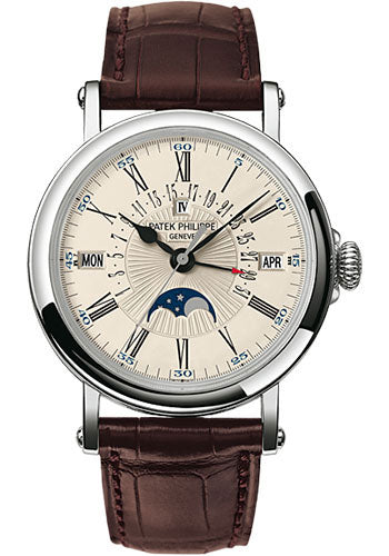 Patek Philippe Perpetual Calendar Moonphase Grand Complication Watch - 5159G-001