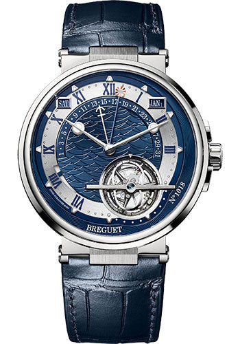 Breguet Marine ƒquation Marchante 5887 Watch - 5887PT/Y2/9WV