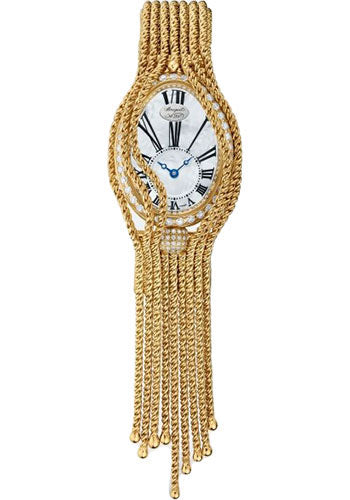 Breguet Reine de Naples 8928 - Yellow Gold Case - Mother-Of-Pearl Dial - Yellow Gold Chain Bracelet - 8928BA/51/J60/DD0D