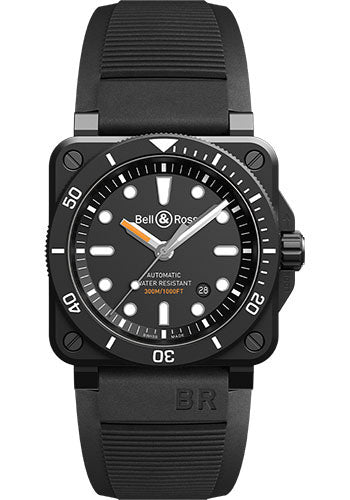 Bell & Ross BR 03-92 Diver Black Matte Watch