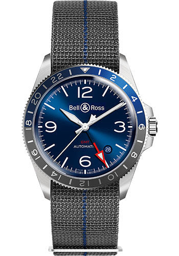 Bell & Ross BR V2-93 GMT Blue