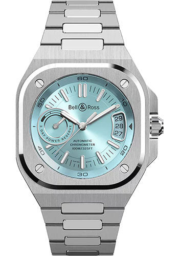 Bell & Ross BR-X5 Ice Blue Steel - Steel Bracelet