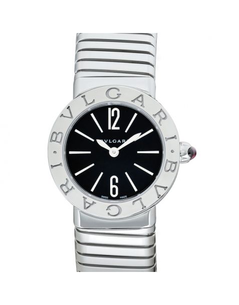 Bvlgari Lady Quartz Diamonds Grey Dial Two Tone Steel Strap Watch for Women - BVLGARI103067