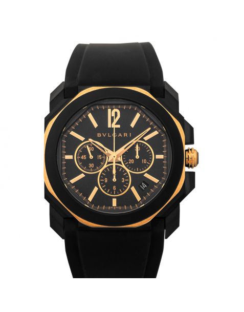 Bvlgari Octo L'Originale Automatic Black Dial Men's Watch