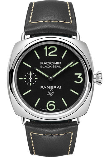 Panerai Radiomir Black Seal Logo - 45mm - Polished Steel - PAM00754