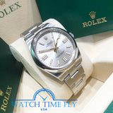 Rolex Oyster Perpetual 41 124300 Silver Dial Stainless Steel 41mm