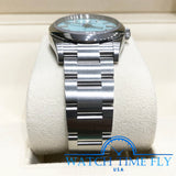 Rolex Oyster Perpetual 126000 36mm Domed Bezel Turquoise Tiffany Blue Dial Stainless Steel