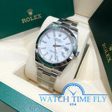 Rolex 126300 Datejust 41mm Oyster White Index, Stainless Steel