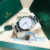 Rolex 126300 Datejust 41mm Oyster White Index, Stainless Steel