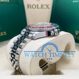 Rolex GMT-Master II 126710BLRO 40mm Stainless Steel Pepsi Jubilee Bracelet Black Dial