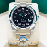 Rolex 116900 AirKing Black Arabic Dial 40mm Stainless Steel