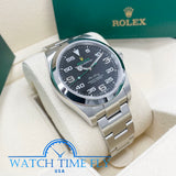 Rolex 116900 AirKing Black Arabic Dial 40mm Stainless Steel