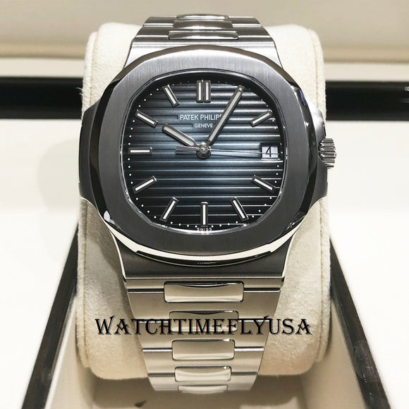 Patek Philippe 5711/1A-010 Nautilus Stainless Steel Blue Dial 40mm Watch