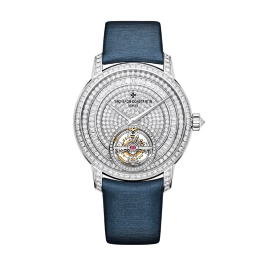 Vacheron Constantin Traditionnelle Tourbillon Jewellery Ref. # 6025T/000G-B635